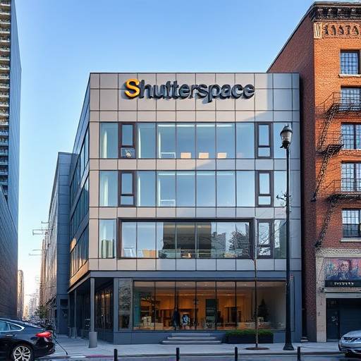 Exterior view of ShutterSpace headquarters in Brooklyn