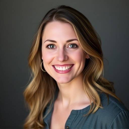 Photo of Emily Johnson, a female portrait photographer.